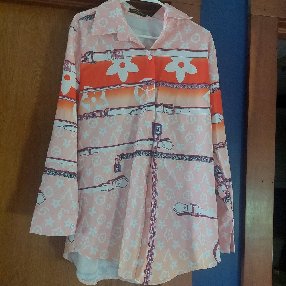 Louis Vuitton button up shirt